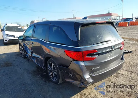2023 Honda Odyssey Touring from USA, damaged, VIN 5FNRL6H8XPB074923